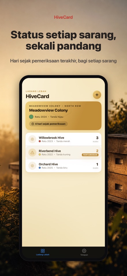 HiveCard: Jurnal Lebah