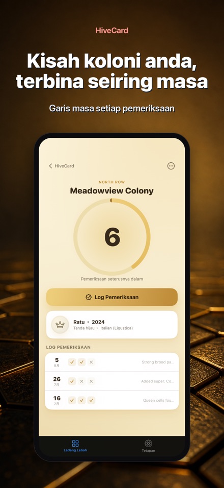HiveCard: Jurnal Lebah 5