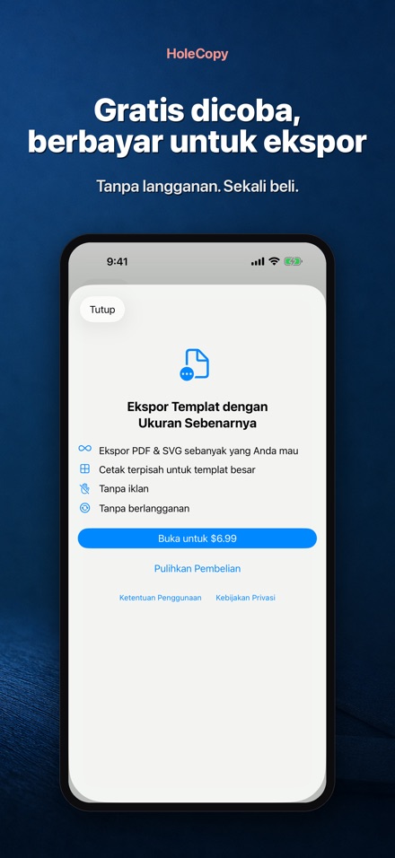 HoleCopy: Templat Lubang 10