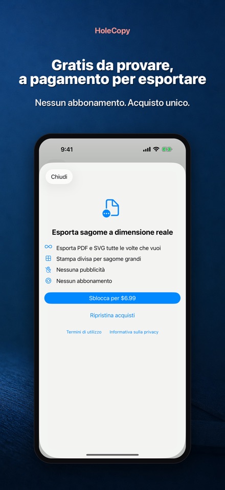 HoleCopy: Sagoma Fori 10