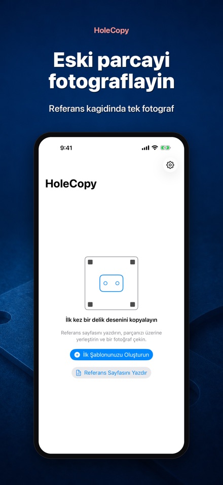 HoleCopy: Delik Şablonu