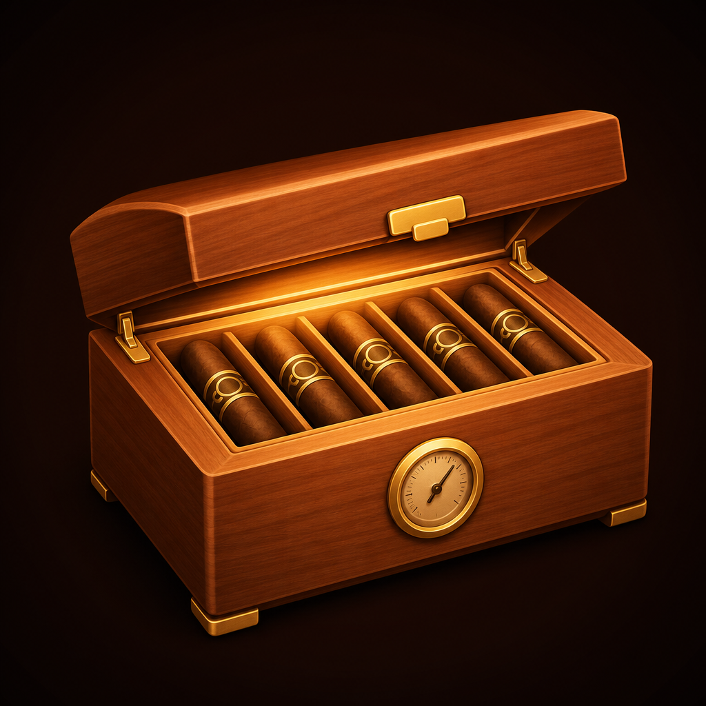 HumidorTab: Cigar Shelf Log のアイコン