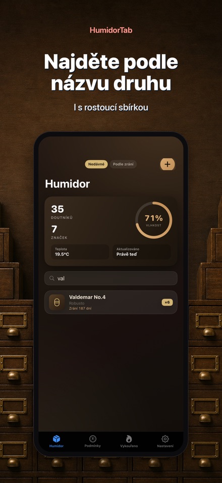 HumidorTab: Cigar Shelf Log 7
