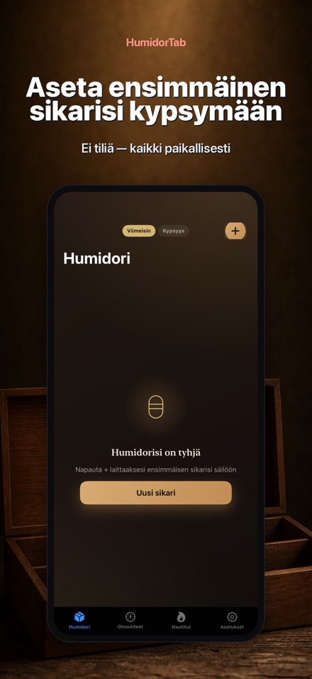 HumidorTab: Cigar Shelf Log 9