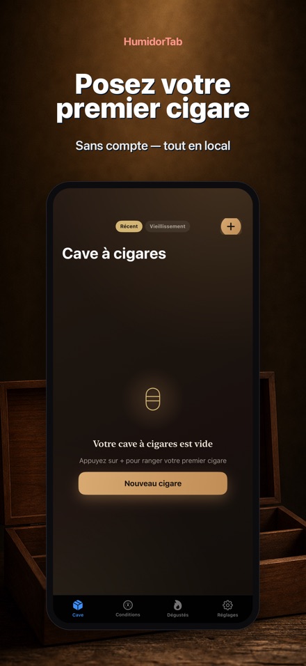 HumidorTab: Cigar Shelf Log 9