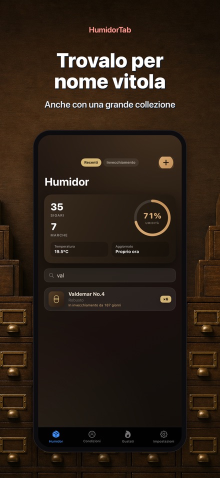 HumidorTab: Cigar Shelf Log 7
