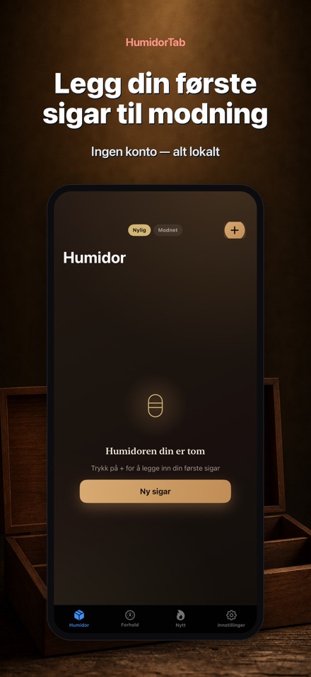 HumidorTab: Cigar Shelf Log 9