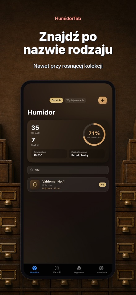 HumidorTab: Cigar Shelf Log 7