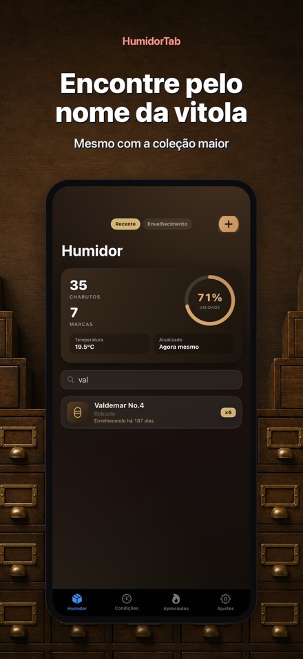 HumidorTab: Cigar Shelf Log 7