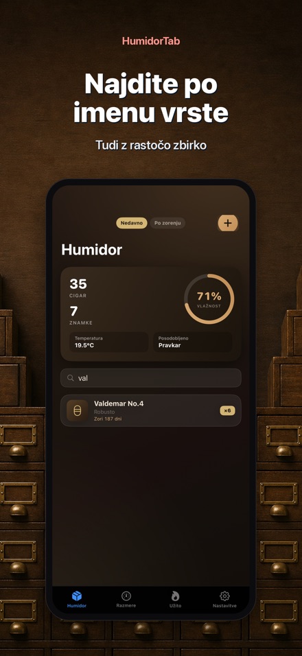 HumidorTab: Cigar Shelf Log 7
