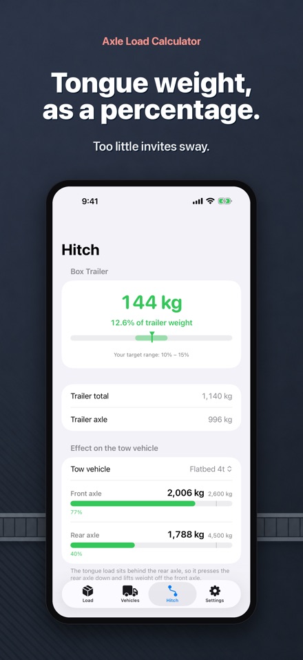 Axle Load Calculator 6