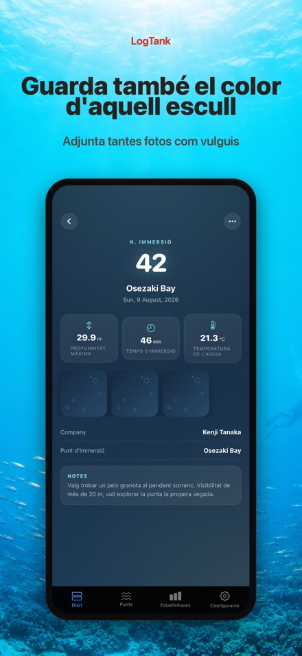 LogTank: Scuba Dive Log 5
