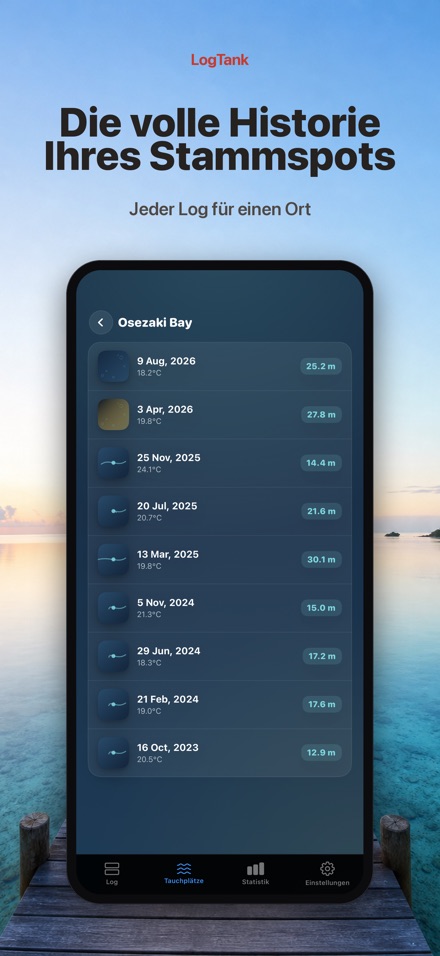 LogTank: Scuba Dive Log 8