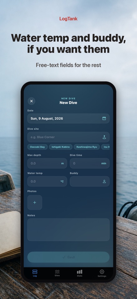 LogTank: Scuba Dive Log 4