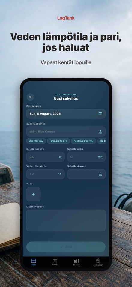LogTank: Scuba Dive Log 4