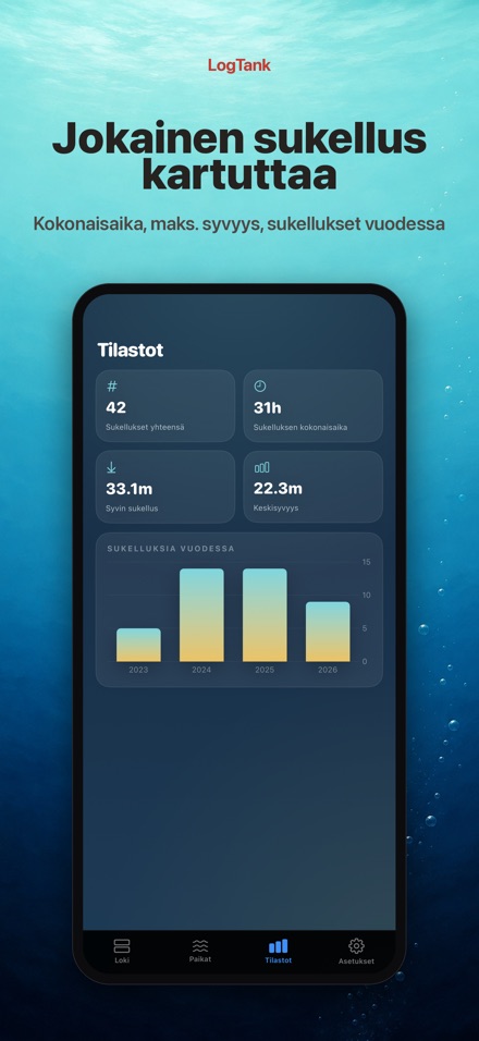 LogTank: Scuba Dive Log 6