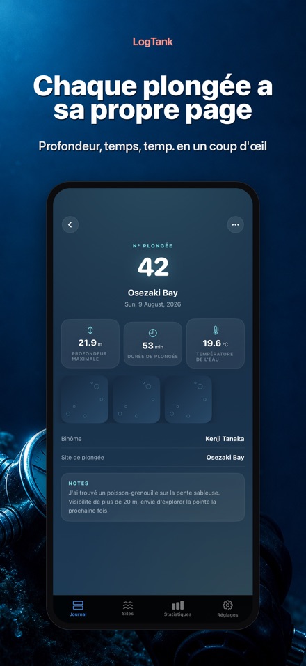 LogTank: Scuba Dive Log 2