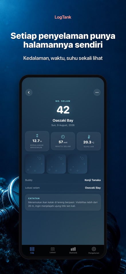 LogTank: Scuba Dive Log 2