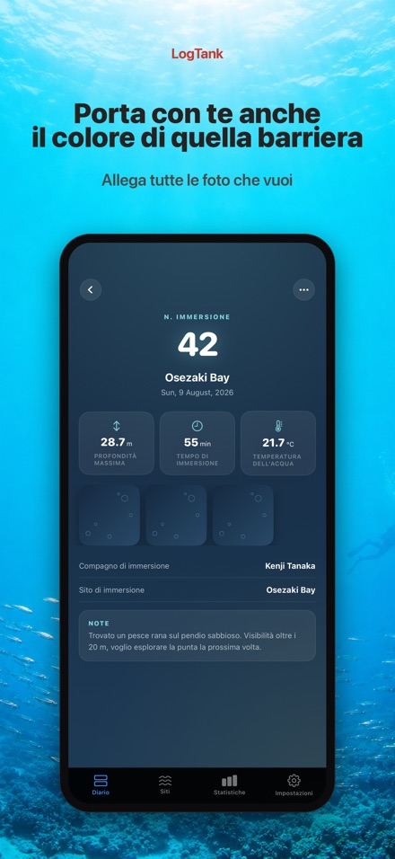 LogTank: Scuba Dive Log 5