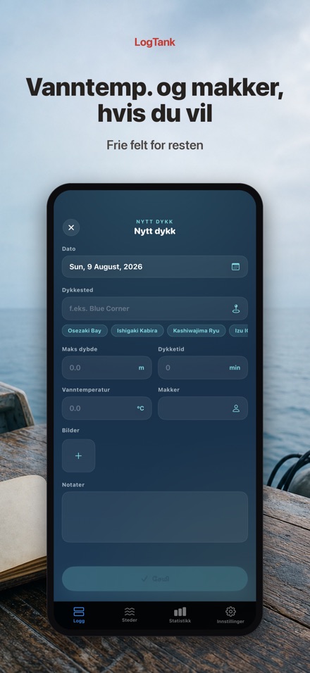 LogTank: Scuba Dive Log 4