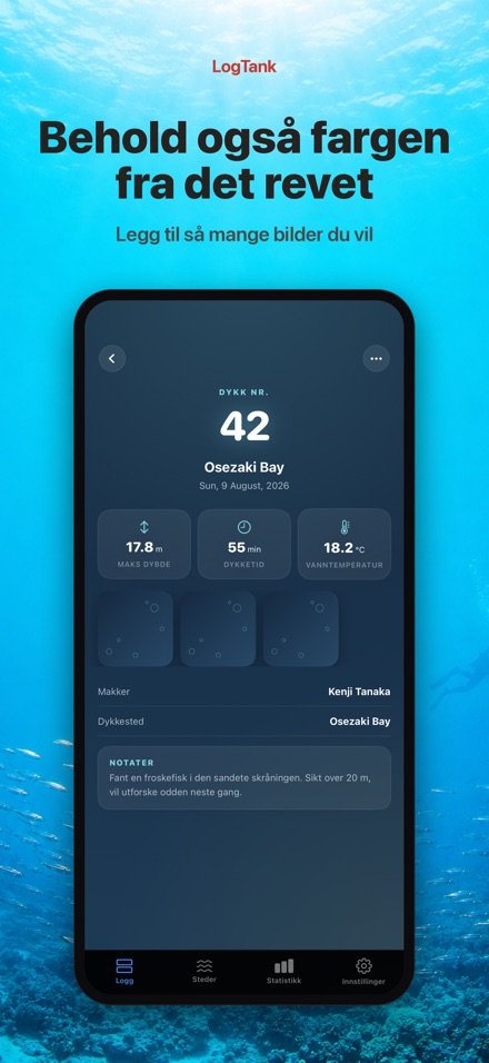 LogTank: Scuba Dive Log 5