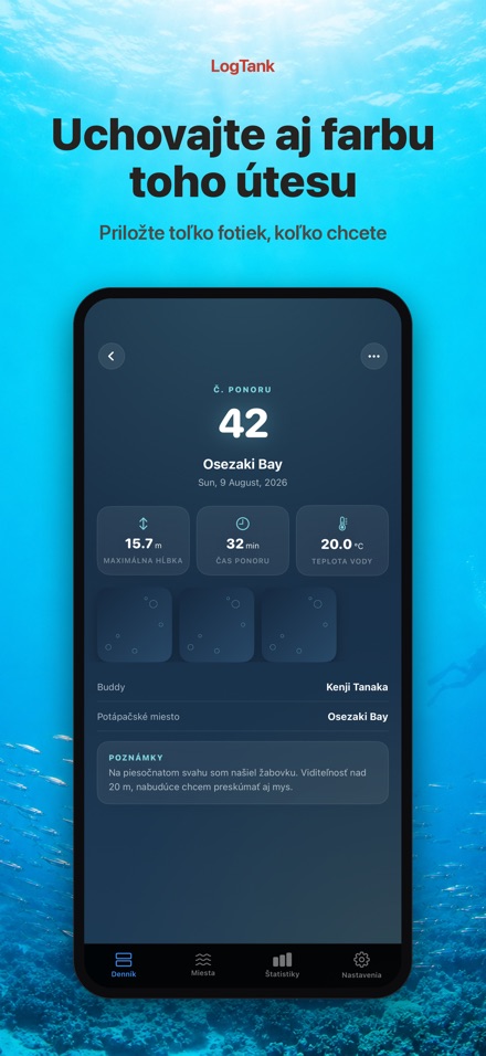 LogTank: Scuba Dive Log 5