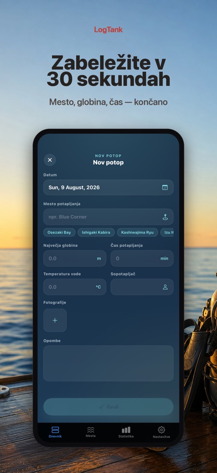 LogTank: Scuba Dive Log 3