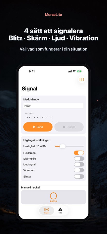 MorseLite: Blix och Signal 3