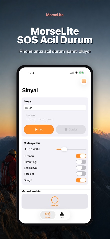 MorseLite: Flaş ve Sinyal 10