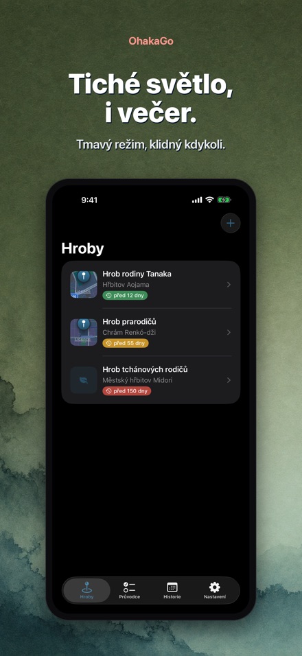 OhakaGo: Deník návštěv hrobu 10