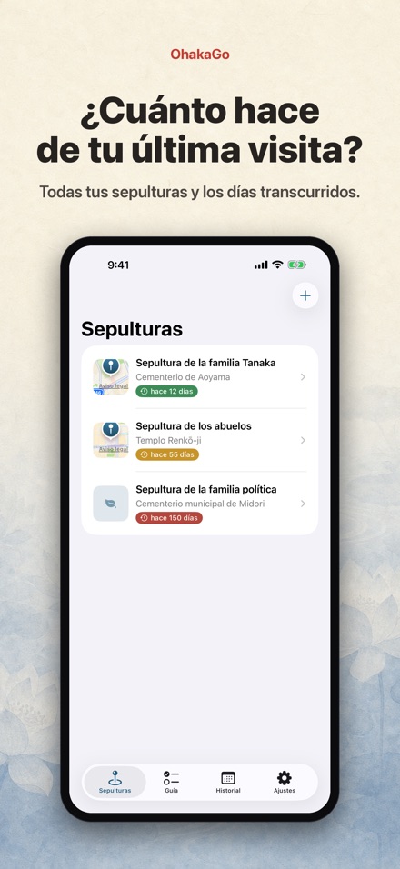 OhakaGo: visitas al cementerio