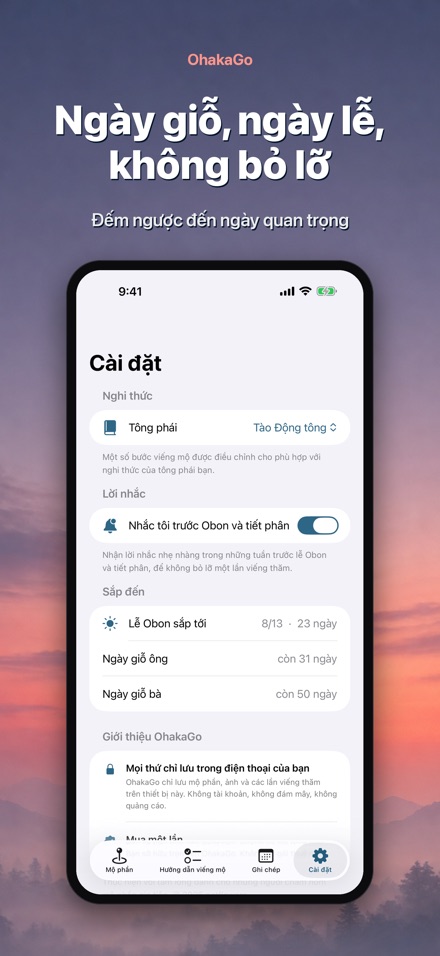 OhakaGo Dẫn Đường Viếng Mộ 9