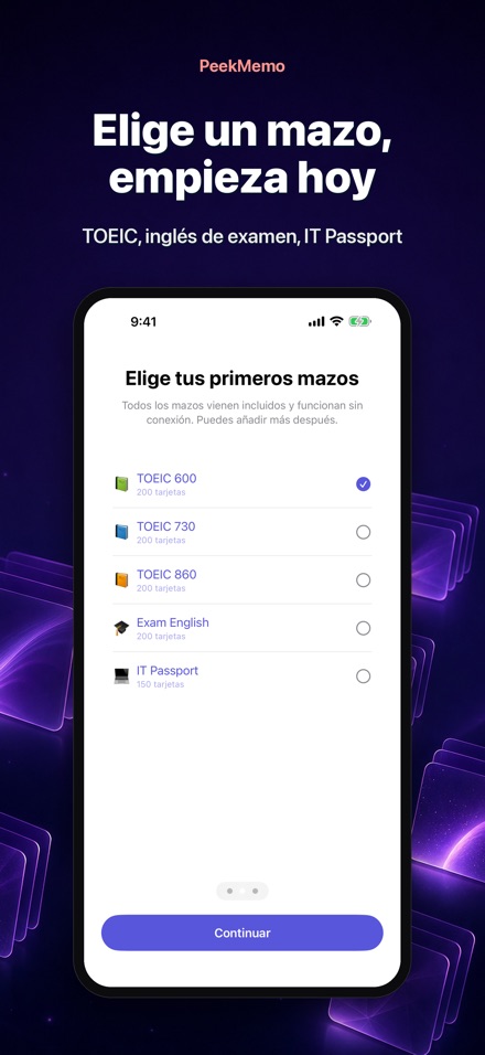 PeekMemo: Memoriza sin abrir 9