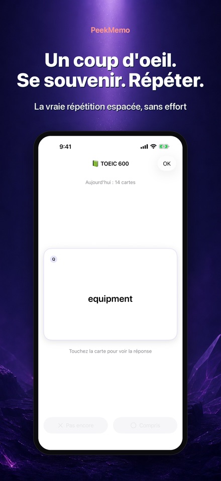 PeekMemo : Fiches de révision 2