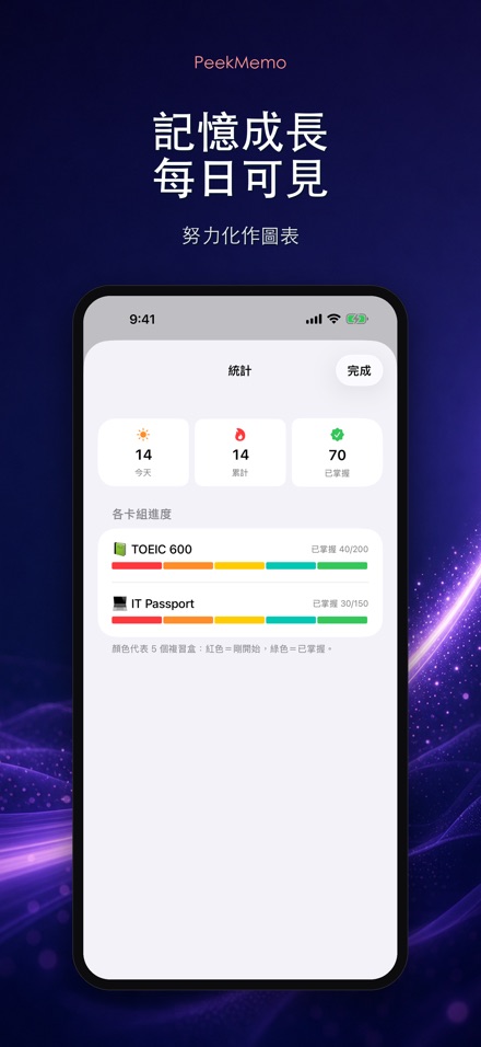 PeekMemo 鎖定畫面背單字 6