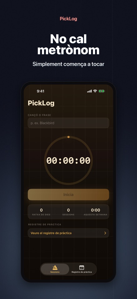 PickLog: Cronòmetre Guitarra 6