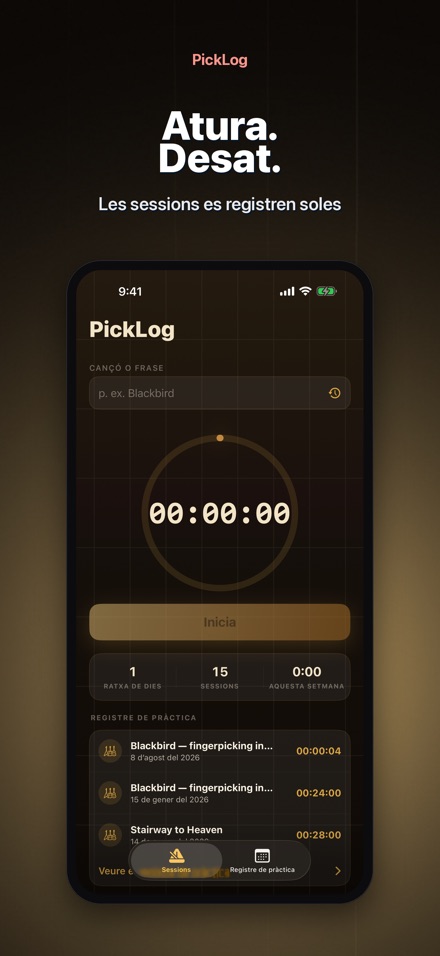 PickLog: Cronòmetre Guitarra 7