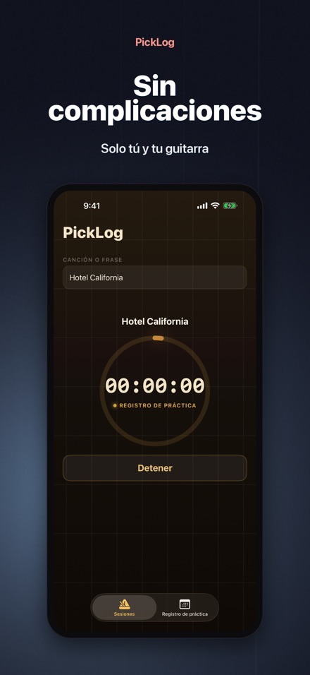 PickLog: Timer de Guitarra 8