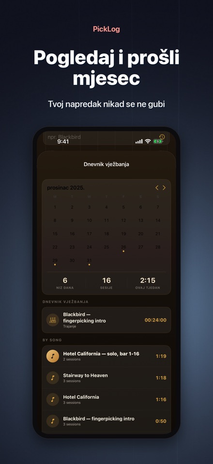 PickLog: Timer Vježbanja 10