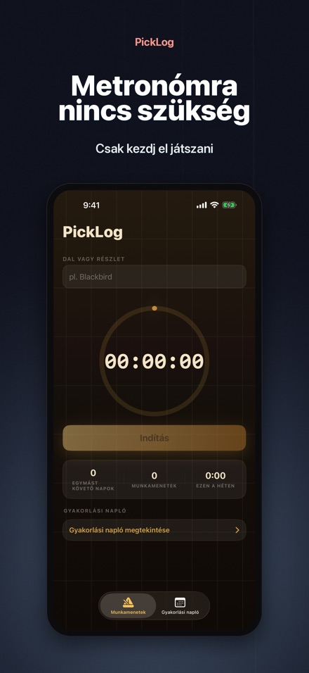 PickLog: Gitáredzés Időzítő 6