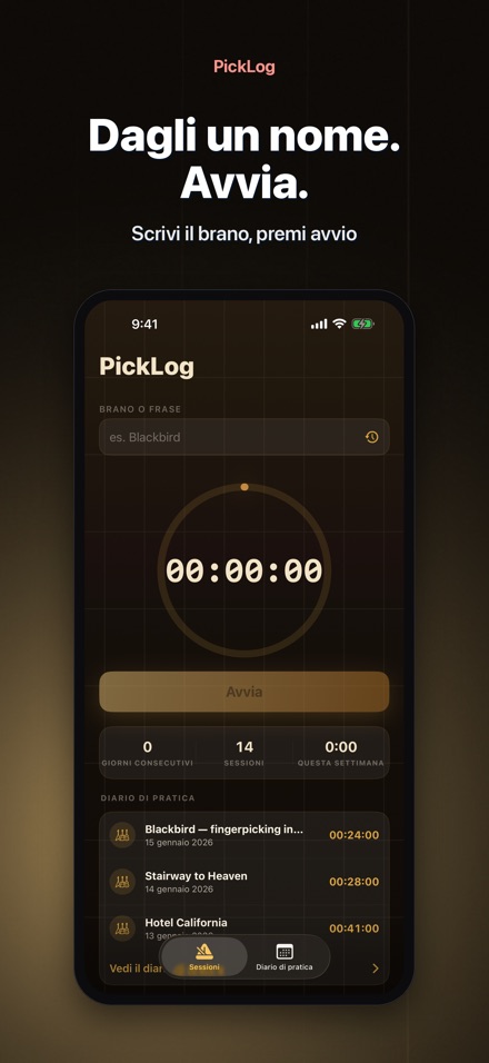 PickLog: Timer Chitarra 2