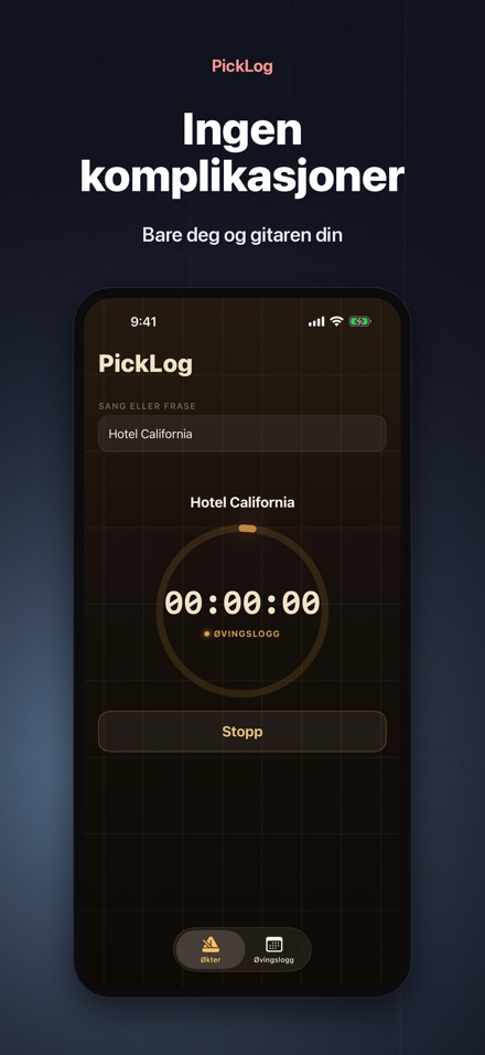 PickLog: Gitarøvings-timer 8