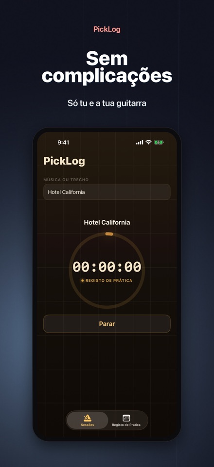 PickLog: Timer de Guitarra 8