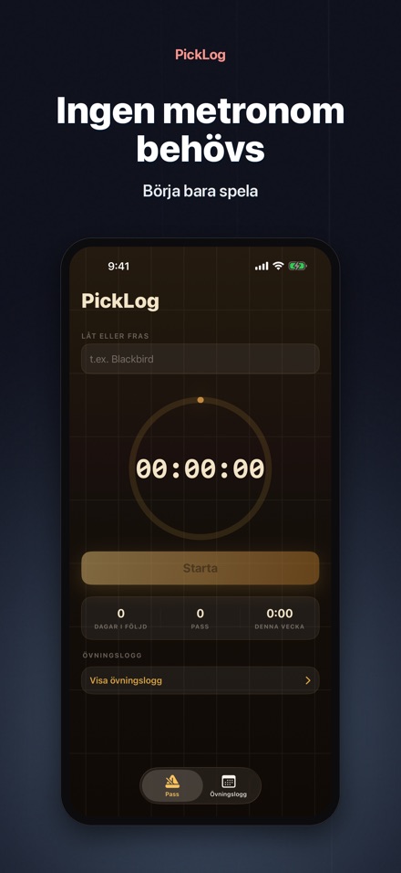 PickLog: Gitarrövnings-timer 6