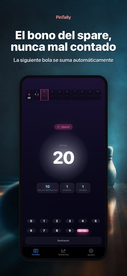 PinTally: Puntuación Bolos 7