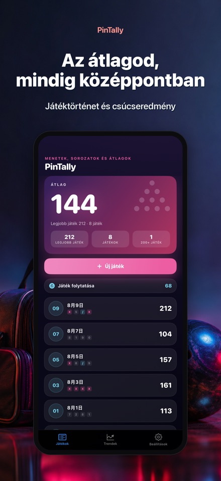 PinTally: Bowling Pontszám 4
