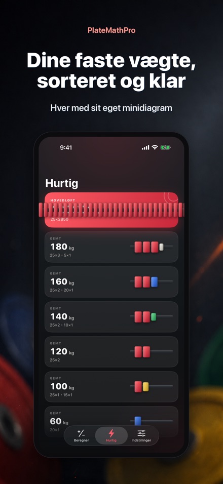 PlateMathPro: Vægtskiver 5