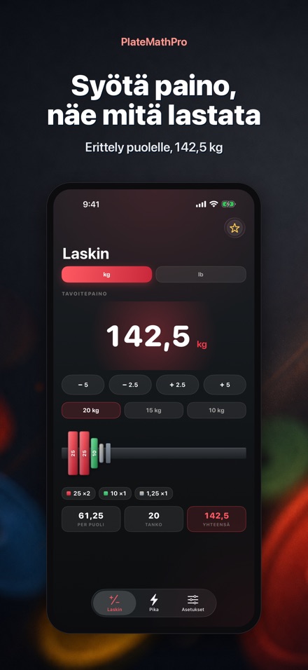 PlateMathPro: Levylaskuri