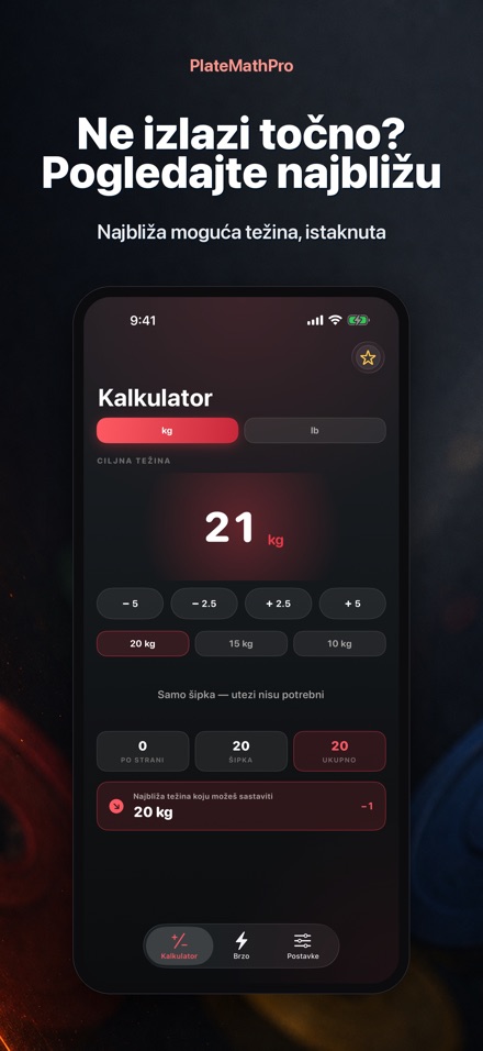 PlateMathPro: Utezi izračun 4