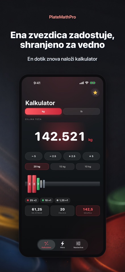 PlateMathPro: Uteži izračun 6